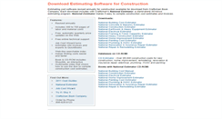 Desktop Screenshot of estimating-software.com